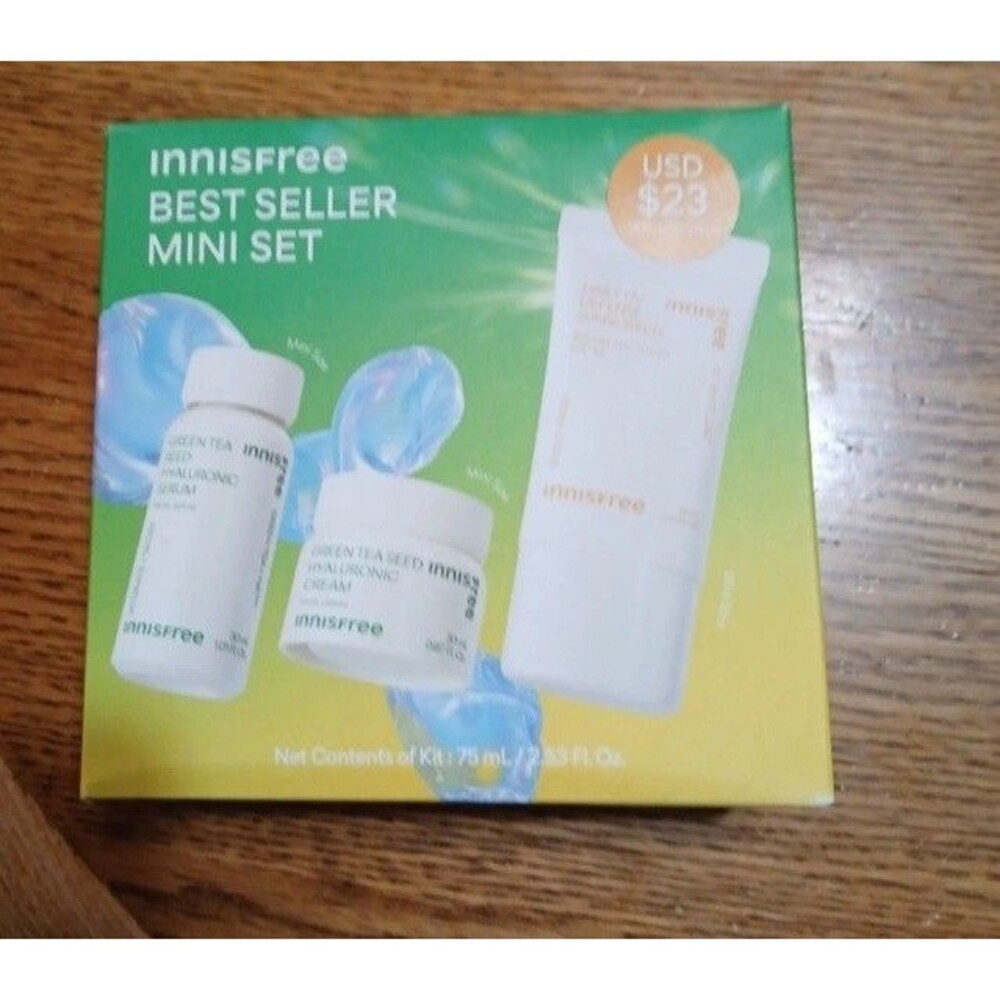 innisfree Hydrate + Protect Bestseller Minis Set - NEW SEALED